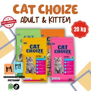 Cat Choize Adult & Kitten 20kg - Makanan Kucing Nutrisi Lengkap Vitamin Mineral Kesehatan Gigi Optimal | READY STOK CEPAT KIRIM