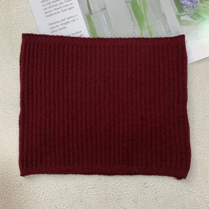 Knit/Inner Dark Maroon