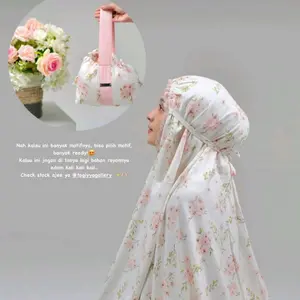 TaqiyyaGallery Mukenah KHADIJAH Motif Renda Mewah Bahan Viskos Premium Lembut Nyaman Dewasa Rayon Katun Elegan dan Indah untuk Berbagai Acara