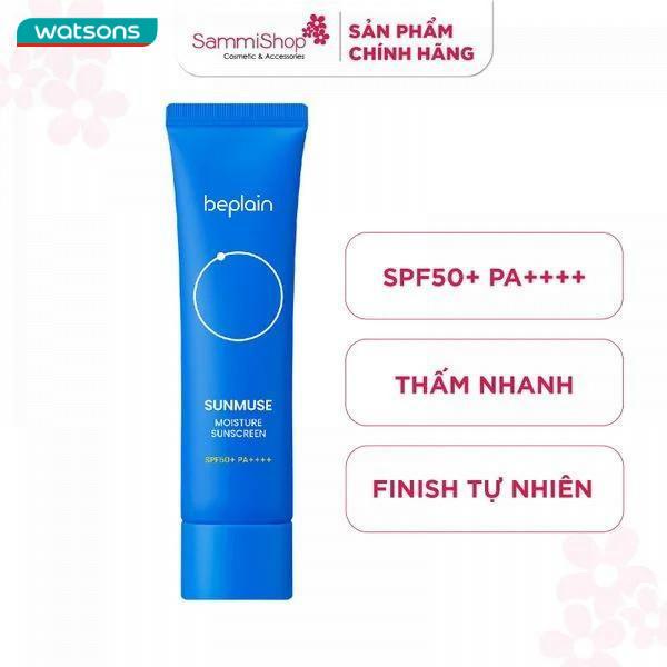 Beplain Kem chống nắng Sunmuse Moisture Sunscreen SPF50+ PA++++ 50ml / Watsons / Watsons