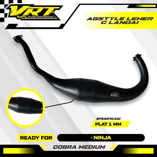 KNALPOT NINJA R/RR/SS STYLE AG LEHER C PRESS CHAMBER ONLY ORIGINAL VRT RACING PERFORMANCE