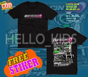 BAJU BUS MANIA ANAK DOKTER CINTA FREE STIKER