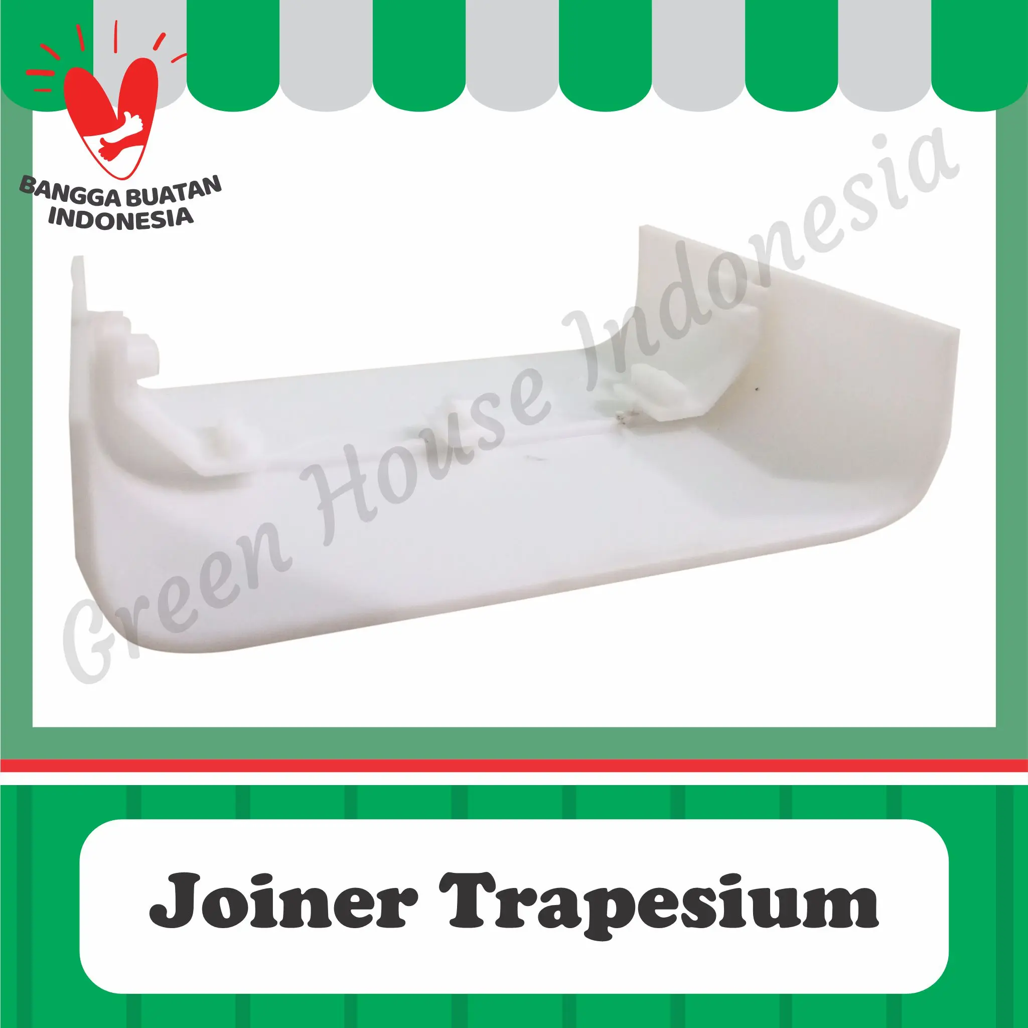Joiner / Sambungan Gully Trapesium - Green House Indonesia