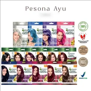GARNIER Color Natural Express Cream / Ultra Color Sachet - Perwarna Rambut Alami