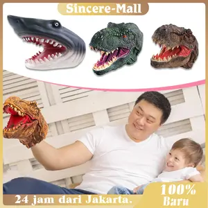 Mainan Sarung Tangan Dinosaurus Boneka Jari Tangan Anak