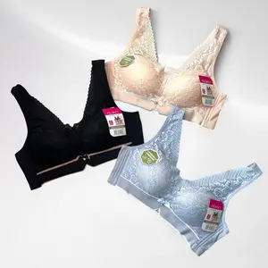 Bra Tanpa Kawat Wanita FELANCY 02085 – High Panel Full Cup, Busa Tebal, Elegan & Nyaman , Ukuran 34-38 (cup B)