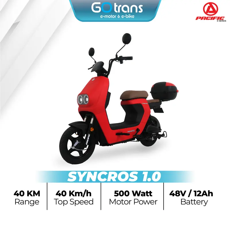 Sepeda Listrik Syncross 1.0 - Garansi Pembelian 0