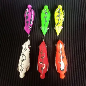 Soft frog killer "Geolll" Umpan Gabus anti Mocel Uk. 5,5 cm, Dh 2/0 + asisst