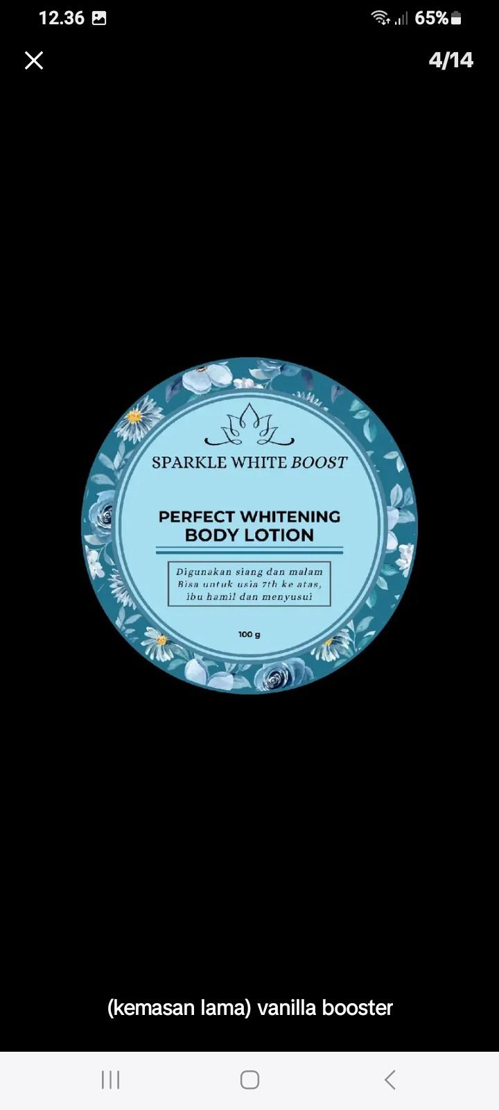 Product Introduction of (PROMO BELI 3 DAPAT 4) BODY BOOSTER LOTION PEMUTIH (LOTION PEMUTIH AMPUH MEMUTIHKAN)  Pencerah Tubuh 4