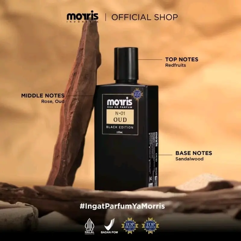 Morris EDP Black Edition/Parfume Pria 3
