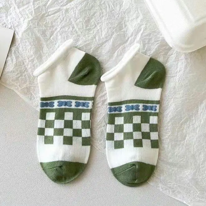 Kaos Kaki Ankle Dewasa Short Socks Unisex Kaus Kaki Semata Kaki Cod 9077 - Pendek, Wanita 3