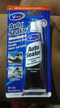 Product Review of Nasara V-Tech VT-131 Auto Sealer Silicone Adhensive Sealant 75g / Pelekat Silikon from 👑**' 0
