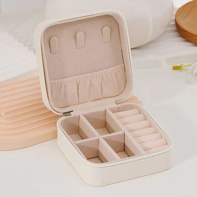[ENJOY EYES BEAUTY] Kotak Perhiasan Mini Arcturian Jewelry Box - Tempat Penyimpanan Cincin Kalung Anting Travel SizePortabel 6