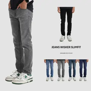 Fairgoods Celana Jeans Panjang Wisker Slimfit