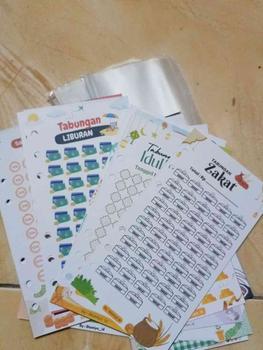 Product Review of [paket 6pcs menabung] isi binder A6 menabung saving challenge tantangan menabung A6 isi 6 lubang isi nabung sesuai  jumlah uang from M**s 2