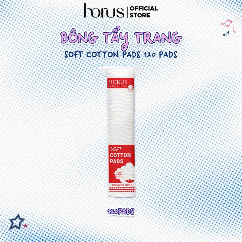 Horus Bông tẩy trang Soft Cotton Pads 120 pads