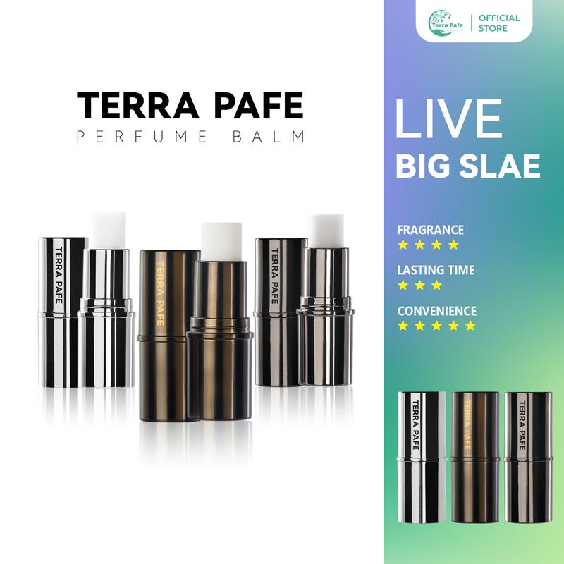 Dầu Son Dưỡng Nước Hoa Terra Pafe, Hương Thơm Lâu Dài, Mùi Hương Độc Đáo, 1 Miếng