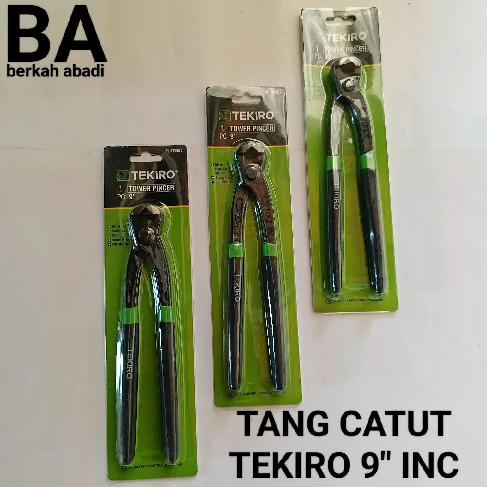 TEKIRO Tang Catut 9" Inci Berkah Abadi 1 Pcs Alat Pemotong Kualitas Tinggi
