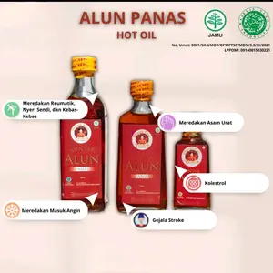 minyak urut tradisional ALUN PANAS untuk pegal-pegal dan keseleo Tubuh Punggung