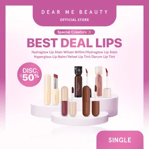 [SPECIAL CREATORS DEALS - BEST DEAL LIPS 50%] Dear Me Beauty Best Offer Serum Lip Tint / Hypergloss Lip Balm / Hydraglow Lip Stain / Velvet Lip Tint