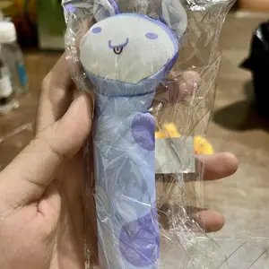 BAMBINO soft sekali boneka gengam ada bunyi Mainan Rattle Stick Bayi Mainan Tangan Bayi Bunyi Lucu hand motor skill new born montessori haidilao Toys mainan  anak