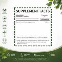 Gambar Premium Spirulina Superfood Import - Suplemen Antioksidan Tinggi / Pembersih Alami & Tubuh Fit 60 Kapsul dari YOUWEMED MALL. Kota Tangerang 2 Tokopedia
