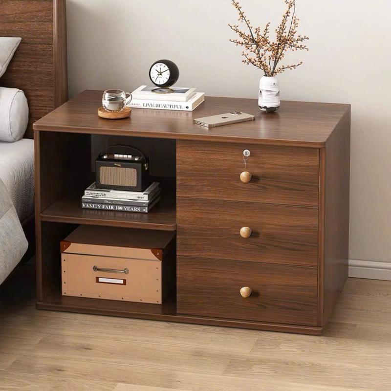 tap đầu giường gỗ MDF tiện dụng ngăn kéo có khoá