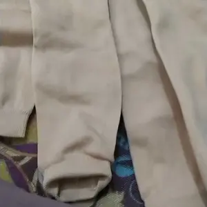 1 pasang Kaos Kaki Jari jempol muslimah coklat telapak polyster