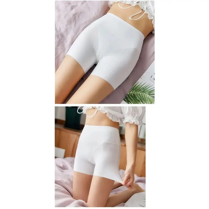 Ice Silk Highwaist Short Boxer Tight Shape Hotpant / Celana Dalam Ketat Safety Shorts - CD018 1