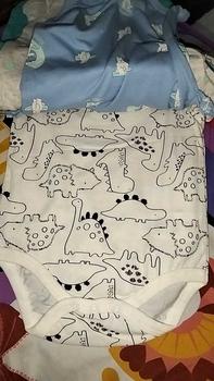 Product Review of YOURBABYNEEDS Bodysuit Jumper Lengan Pendek Bayi Perempuan dan Bayi Cowok 5in1 Motif Karakter Lucu Berbahan Katun Adem Premium Import Nyaman Digunakan Untuk Bayi Usia Baru Lahir Newborn Sampai 9 Bulan Baru from d**1 3