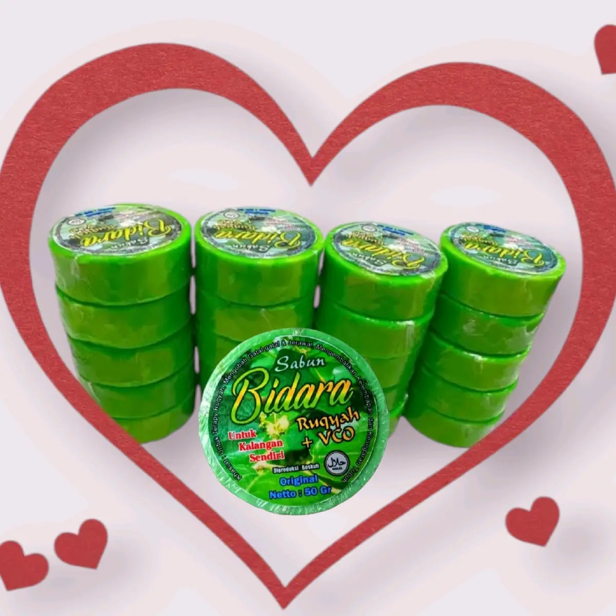 PAKET SABUN BIDARA RUQYAH 20 PCS Soap Hand Mandi bebas paraben whitening sabun & sabun mandi sabunsusu pemutih badan warna Pencerah