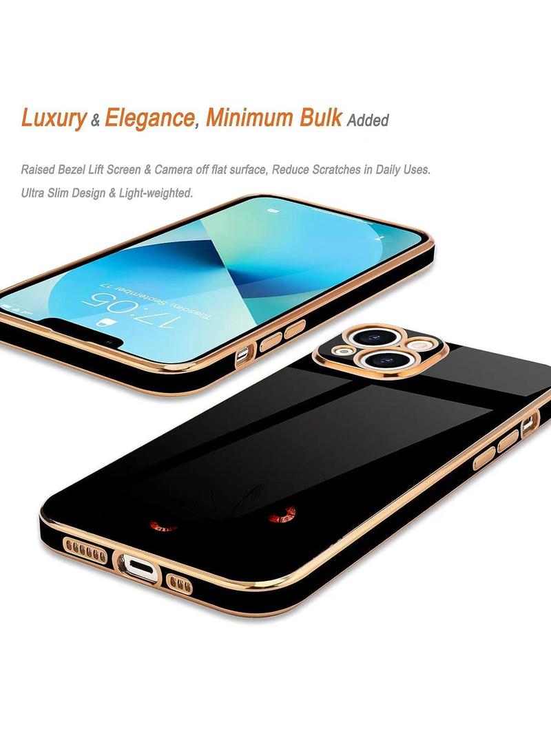 Product Introduction of Apple series electroplated anti drop phone soft case, full package, light luxury, glossy, men's and women's styles suitable for Apple 11-15 promax phone cases 4