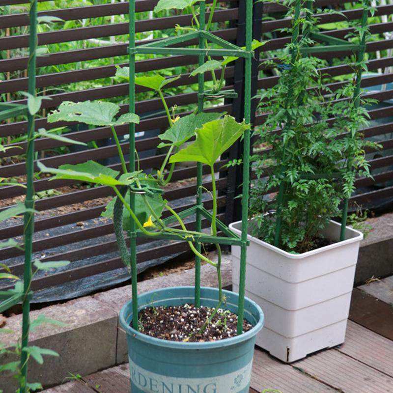 Product Introduction of 80cm Plastic Column Vine Plant Bracket Potted Plant Flower Tomato Support Pile Vine Climbing Frame Plant 28