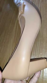 Product Review of XES DITA-371R / Sepatu Kerja Wanita Pantofel black heels Shoes High from r**y 3