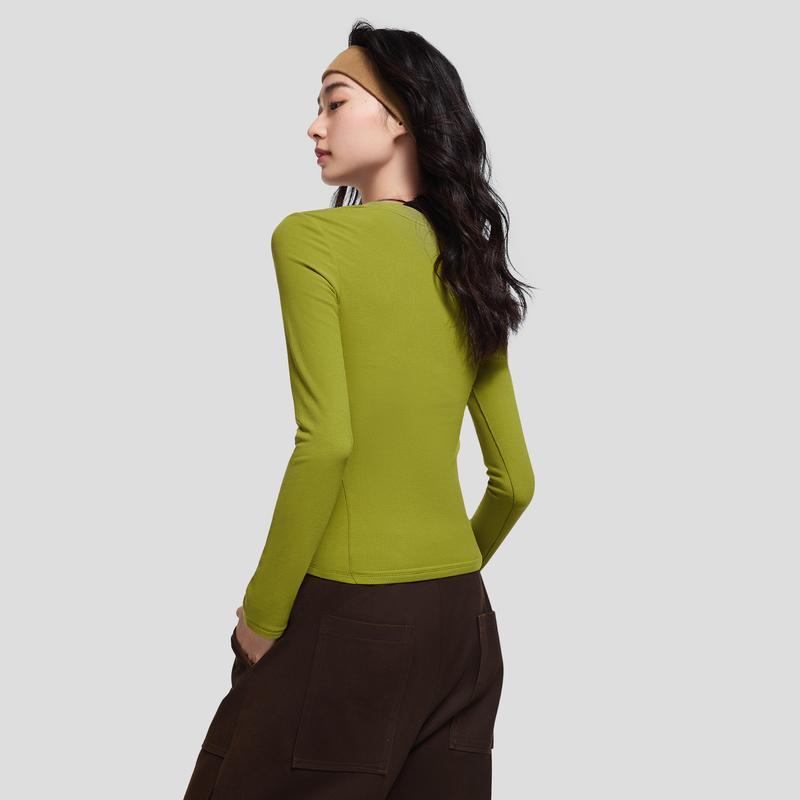 Beneunder SF93524, Women's Base Layer Top, Half-Open Neckline, Basic Warmth, for Ladies, Casual Wear 7