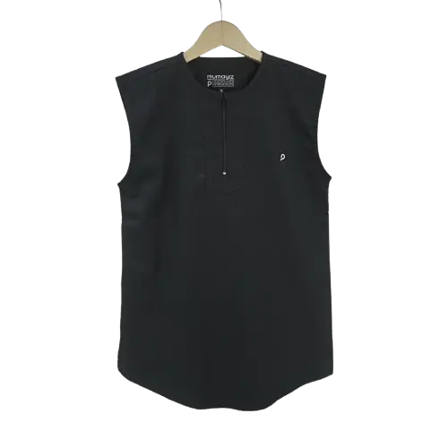 COVLEOS | baju rompi kurta anak remaja usia 4-15 tahun ukuran S,M,L,XL bahan cotton twill