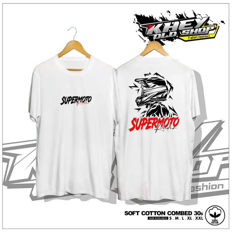 0Kaos Baju Supermoto Rider Indonesia KLX DTRACKER CRF WR150 Kaos Otomotif - Kheyoldshop 1