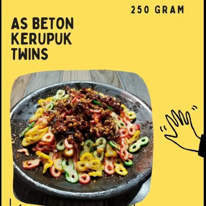 AS BETON 250GR KERUPUK TWINS
