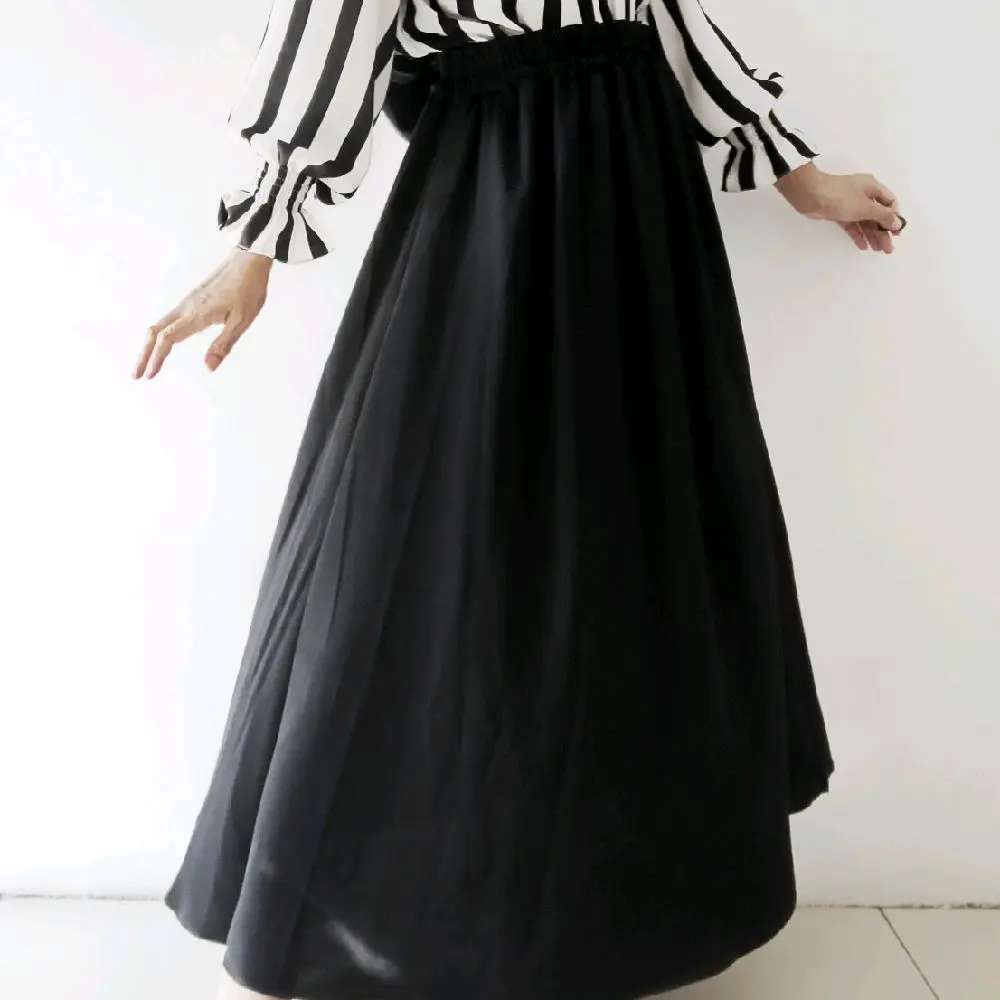 minimalistyle - FREYA Flared Skirt Rok Flare Payung Jumbo Panjang 100cm
