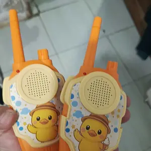 Walkie Talkie Nirkabel Anak Jarak Jauh 500 Meter Edukasi Mainan Telepon 2pcs Hadiah Anak-anak