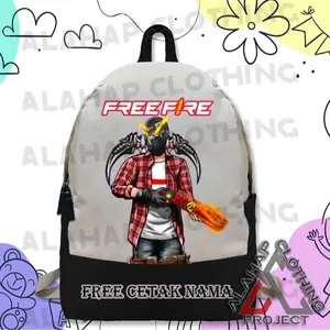 Kantong Anak FF FREE FIRE ELITE CEES GANK SG02 OPM Tas Anak FREEFIRE FREE NAMA