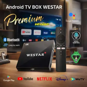 Android TV Box WESTAR 4K Terbaru Bluetooth + Remote Voice