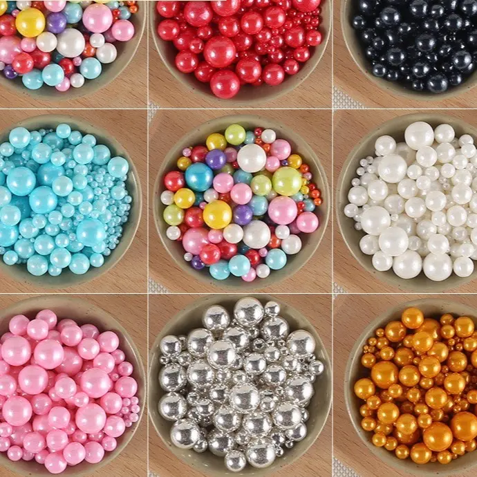 Sprinkle cake bisa dimakan 1KG mix size sugar bead hiasan kue Makanan Baking Food