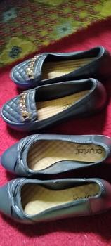 Product Review of Sepatu Wedges Pita Wanita | Sepatu Jelly Wedges Empuk | Sepatu Slop Pita Kerut | Flatshoes Wedges | from N**a B**n 3