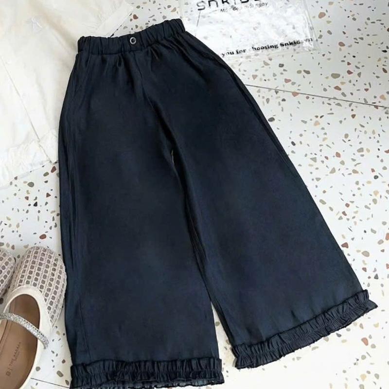 [Lumy] -DEAL MỞ BÁN Quậnean giấy mềm cho Bé Gái chất liệu mềm mát đủ size 8-40kg ( LẺ Quần Jean Giấy H6 )