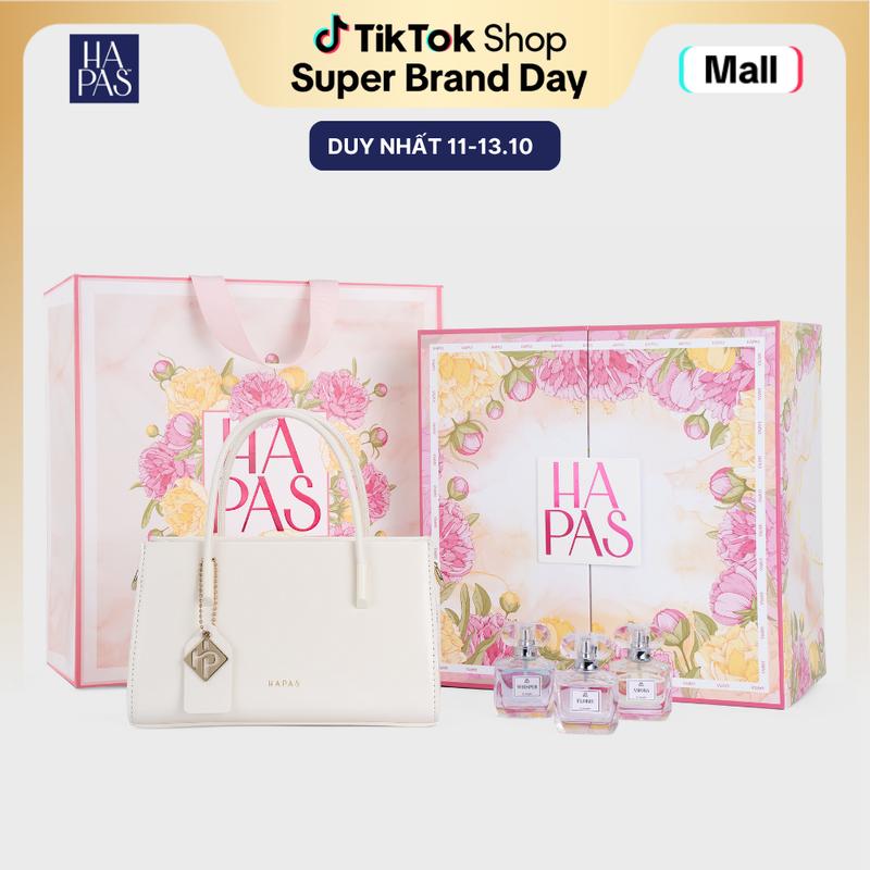 [MỚI] Set Quà Tặng 20.10 "Thân Thương 2025" HAPAS - Hộp Quà Tặng Túi Xách Cao Cấp Dành Tặng Mẹ, Tặng Người Thương Dịp Lễ
