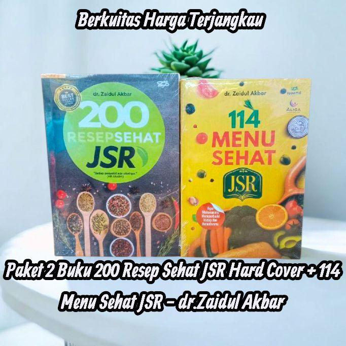 Paket 2 Buku 200 Resep Sehat JSR(Warna Hard Cover) & 114 Menu Sehat JSR Warna Full oleh dr.Zaidul Akbar Paket 2 Buku 200 Resep Sehat JSR(Warna Hard Cover) & 114 Menu Sehat JSR Warna Full oleh dr.Zaidul Akbar
