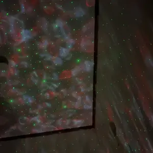 PPlus Lampu Starry Proyektor Langit Malam Berbintang Galaxy Nebula Lamp starry/lampu kamar aesthetic/lampu led kamar/lampu led yang viral/lampu tidur/speaker bluetooth/proyektor kamar jendela bluetooth  usb  room  projector  Green Cable Sensor