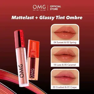 OMG Oh My Glam Mattelast Lip Cream 2.9g - Long-lasting Lip Cream Matte.