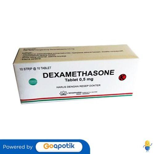 DEXAMETHASONE NOVAPHARIN 0.5 MG BOX 100 TABLET